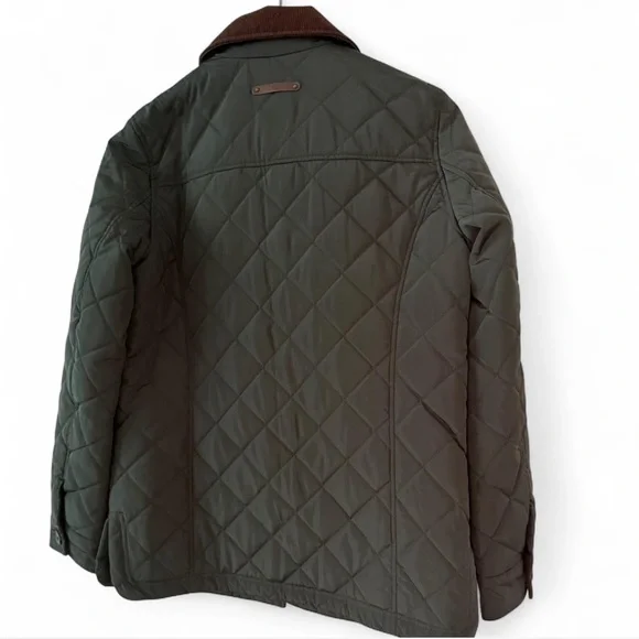 Ralph Lauren Dark Green Quilted Puffer Jacket - Picture 4 of 4